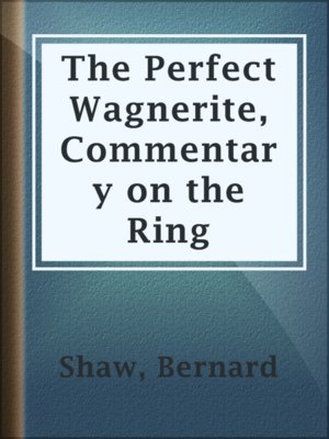 cover image of The Perfect Wagnerite, Commentary on the Ring